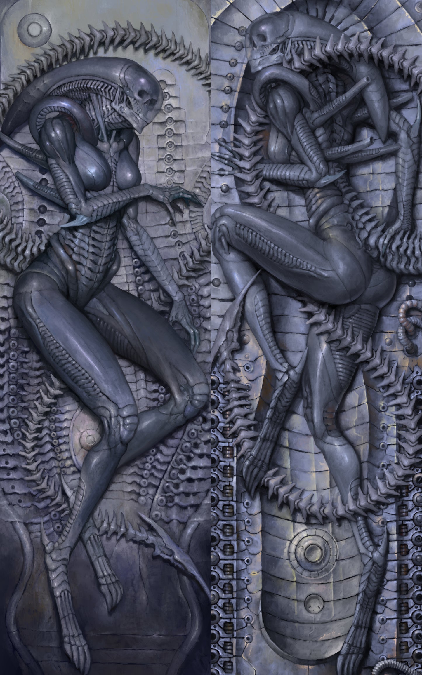 Xenomorph Dakimakura cover