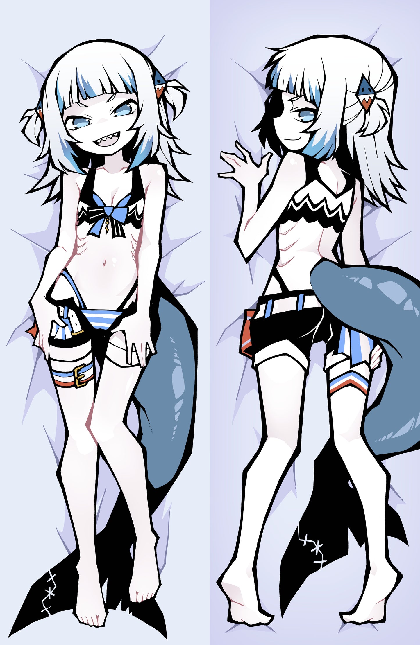 Gawr Gura dakimakura cover
